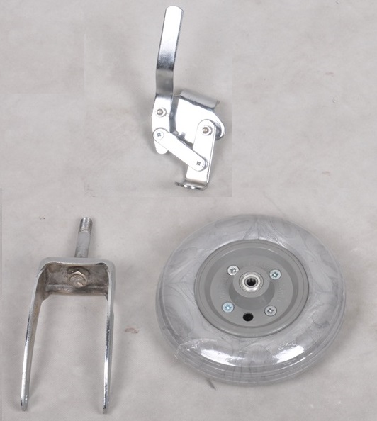 چرخ جلو ترمز دوشاخ